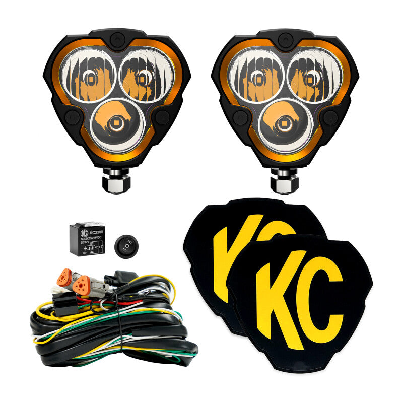 KC HiLiTES FLEX ERA 3 - 2-Light Master Kit KC HiLiTES Light Bars & Cubes AXOPROS