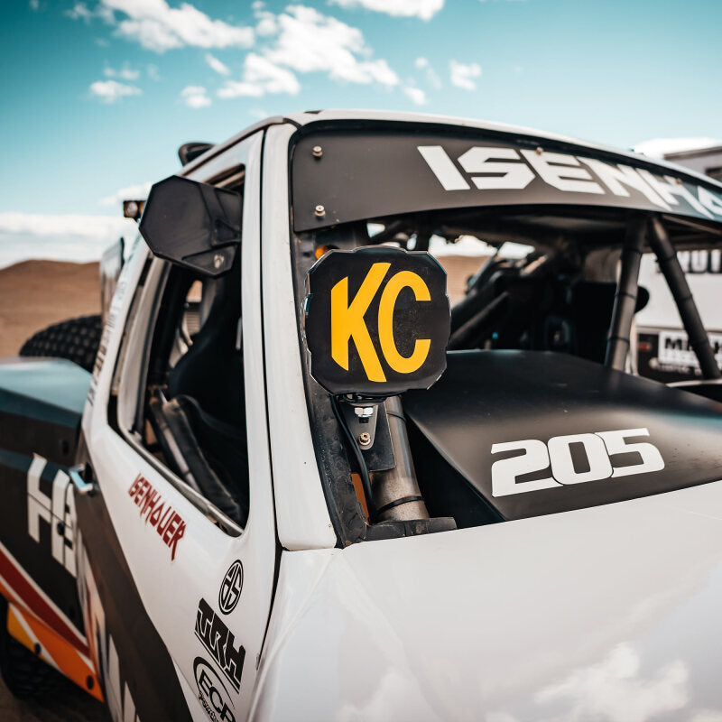 KC HiLiTES FLEX ERA 4 Light Shield Hard Cover (ea) - Black KC HiLiTES Light Bars & Cubes AXOPROS