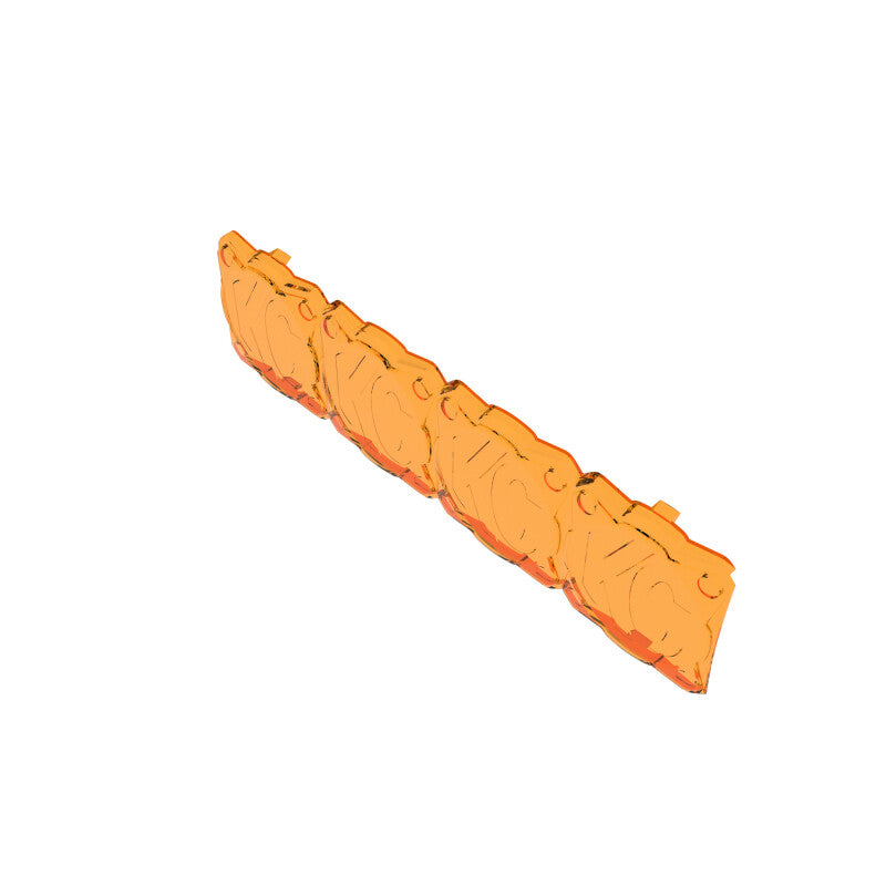 KC HiLiTES FLEX ERA LED Light Bar 10in. Light Shield - Amber (SHIELD ONLY) KC HiLiTES Light Bars & Cubes AXOPROS