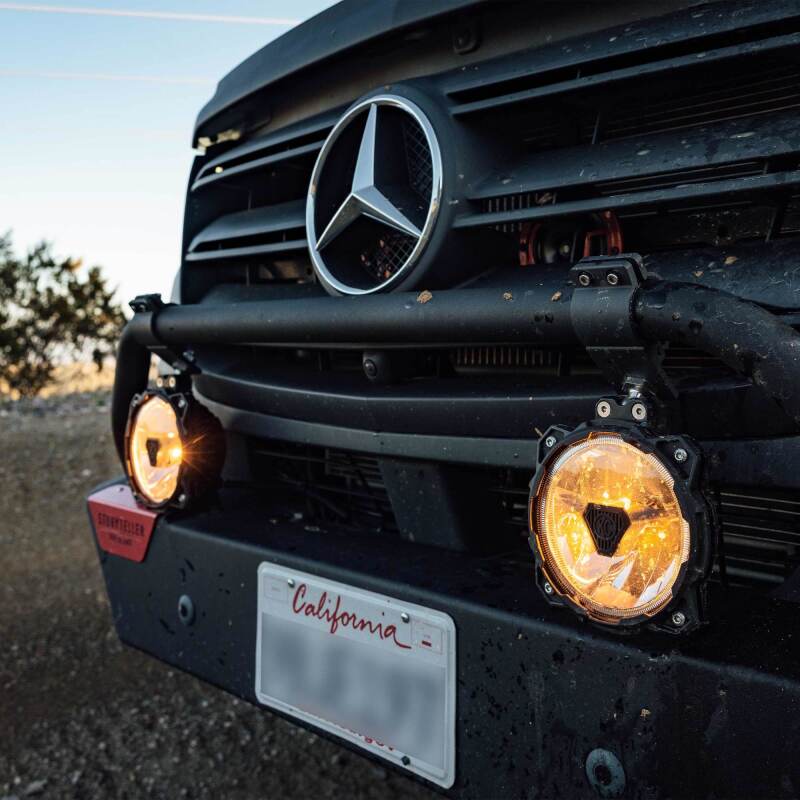 KC HiLiTES Gravity Titan LED 6in. - Pair Pack (SAE Driving Beam) KC HiLiTES Light Bars & Cubes AXOPROS