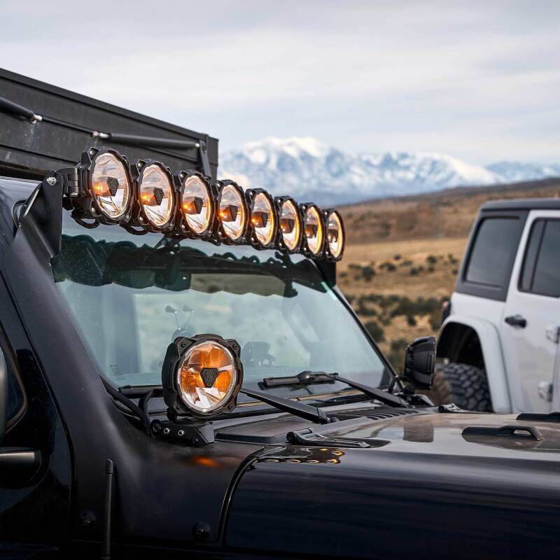 KC HiLiTES Gravity Titan LED 6in. - Pair Pack (Spot Beam) KC HiLiTES Light Bars & Cubes AXOPROS