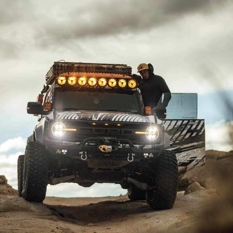 KC HiLiTES Gravity Titan LED Light Bar - 50in. (8-Light) KC HiLiTES Light Bars & Cubes AXOPROS