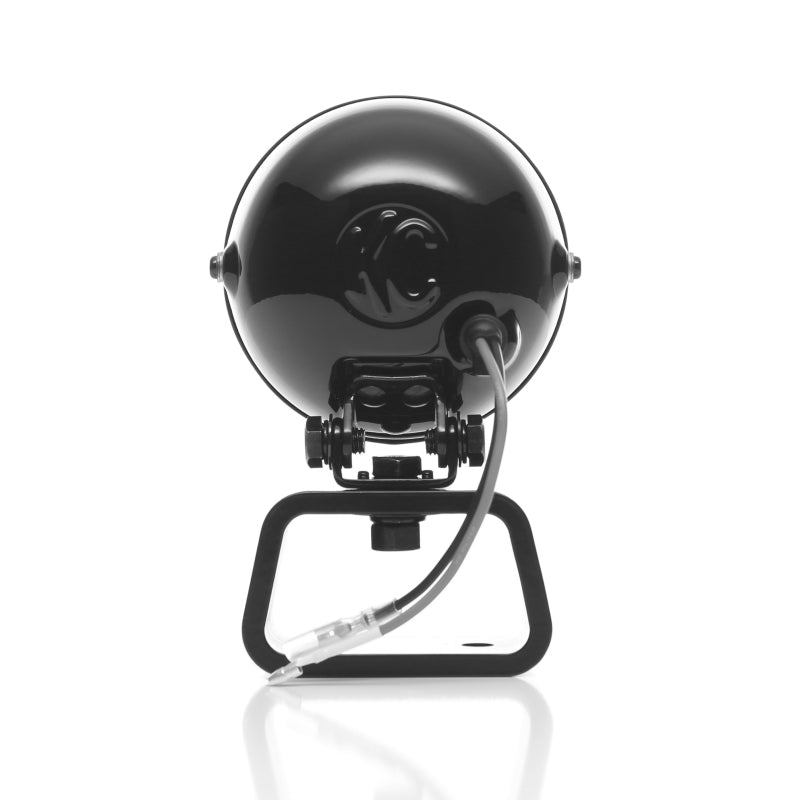 KC HiLiTES Rally 400 4in. Round Halogen Light 55w Spread Beam (Pair Pack System) - Black KC HiLiTES Light Bars & Cubes AXOPROS
