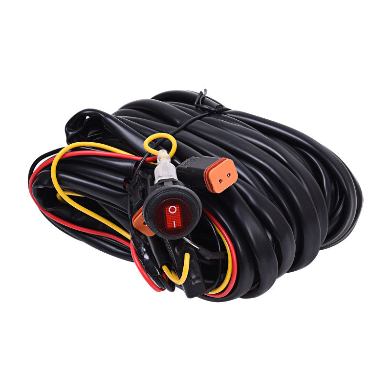 KC HiLiTES Wiring Harness for (2) Lights w/2-Pin Deutsch Connectors (110w Max Total) KC HiLiTES Light Accessories and Wiring AXOPROS