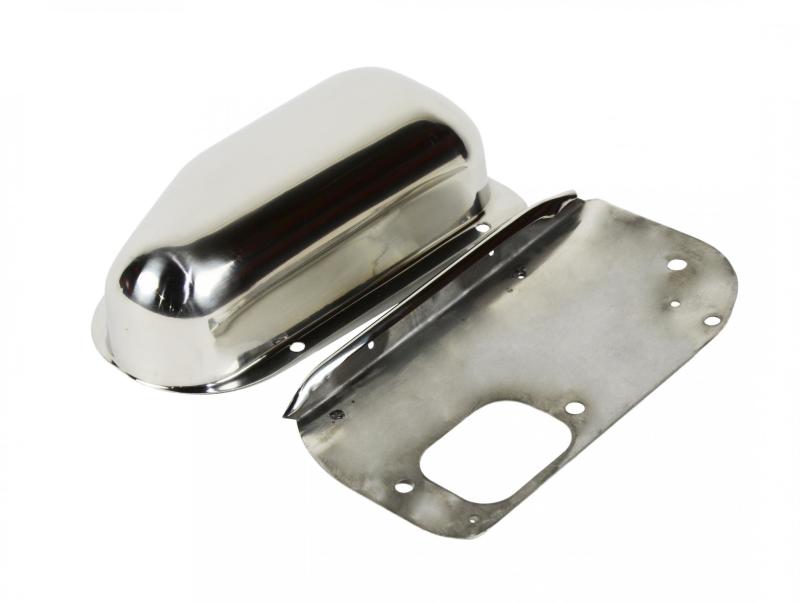 Kentrol 76-86 Jeep Wiper Motor Cover CJ - Polished Silver Kentrol Windows AXOPROS