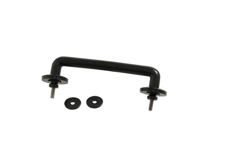 Kentrol 97-18 Jeep Wrangler TJ/JK Footman Loop - Powdercoat Black Kentrol Hardware - Singles AXOPROS
