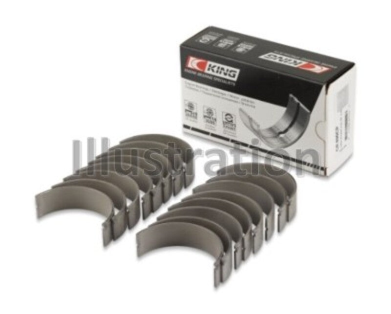 King 08-10 Ford Powerstroke 6.4L Connecting Rod Bearing Set - Size STD King Engine Bearings Bearings AXOPROS