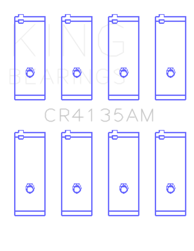 King 85-01 Toyota 5SFE L4 DOHC 16 Valves Rod Bearing Set - Size STD King Engine Bearings Bearings AXOPROS