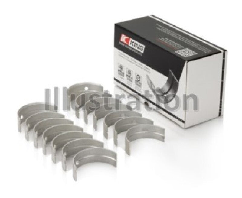 King Audi/Volkswagen ABV/AES/AUE Crankshaft Main Bearing Set (Set of 7) - Size STD King Engine Bearings Bearings AXOPROS