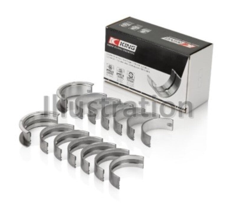 King BMW M20B20-23-25-27/M50B25/M52B20-25-28 Main Bearing Set - Size STD King Engine Bearings Bearings AXOPROS