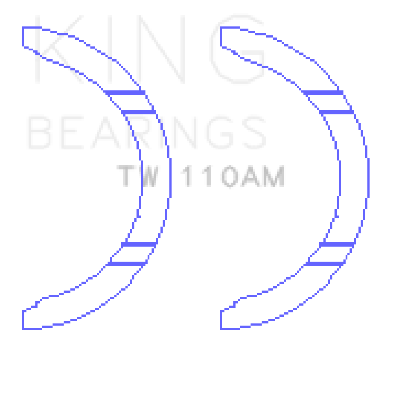 King Honda D15A2/D15A3/D15B1/D15B2/D15B7/D15B8/D15Z1 Thrust Washer Set King Engine Bearings Bearings AXOPROS