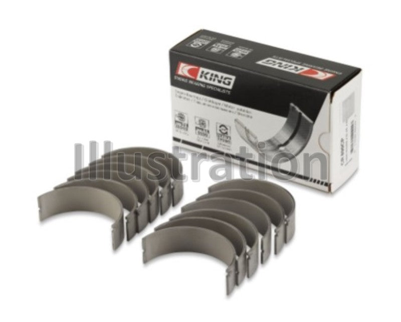 King Nissan VQ35HR/VQ37HR Connecting Rod Bearing Set - Size +0.5mm King Engine Bearings Bearings AXOPROS