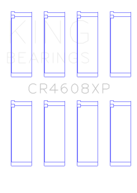 King Toyota 2ZZ-GE Connecting Rod Bearing Set King Engine Bearings Bearings AXOPROS