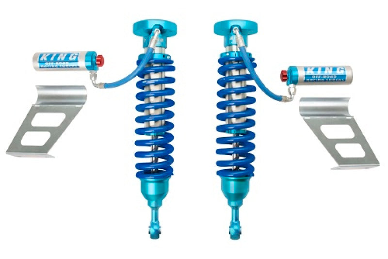 King Shocks 2007+ Toyota Tundra 2.5 Dia Front Coilover w/Remote Reservoir w/Adjuster (Pair) King Shocks Coilovers AXOPROS