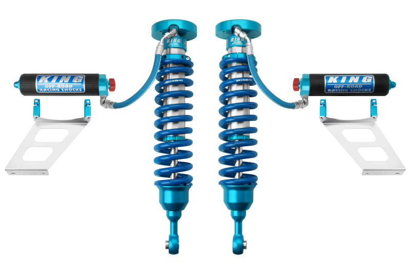 King Shocks 2007+ Toyota Tundra 2.5 Dia Front Coilover w/Remote Reservoir w/Adjuster (Pair) King Shocks Coilovers AXOPROS