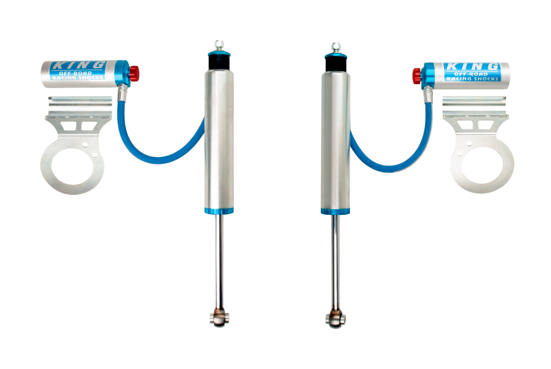 King Shocks 2014+ Ram 2500 4WD Front 2.5 Dia Piggy Hose Shock w/Adjuster (Pair) King Shocks Shocks and Struts AXOPROS