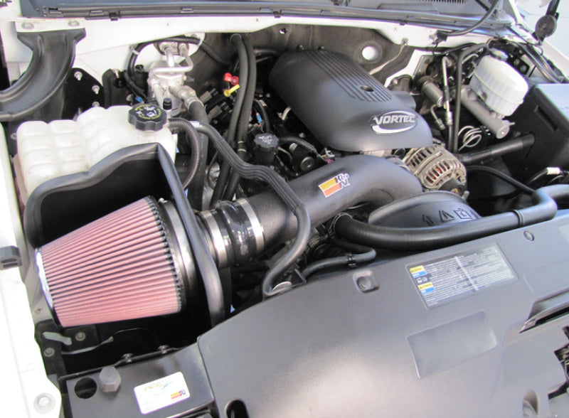 K&N 01-04 Chevy Silverado HD V8-6.0L Performance Intake Kit K&N Engineering Cold Air Intakes AXOPROS