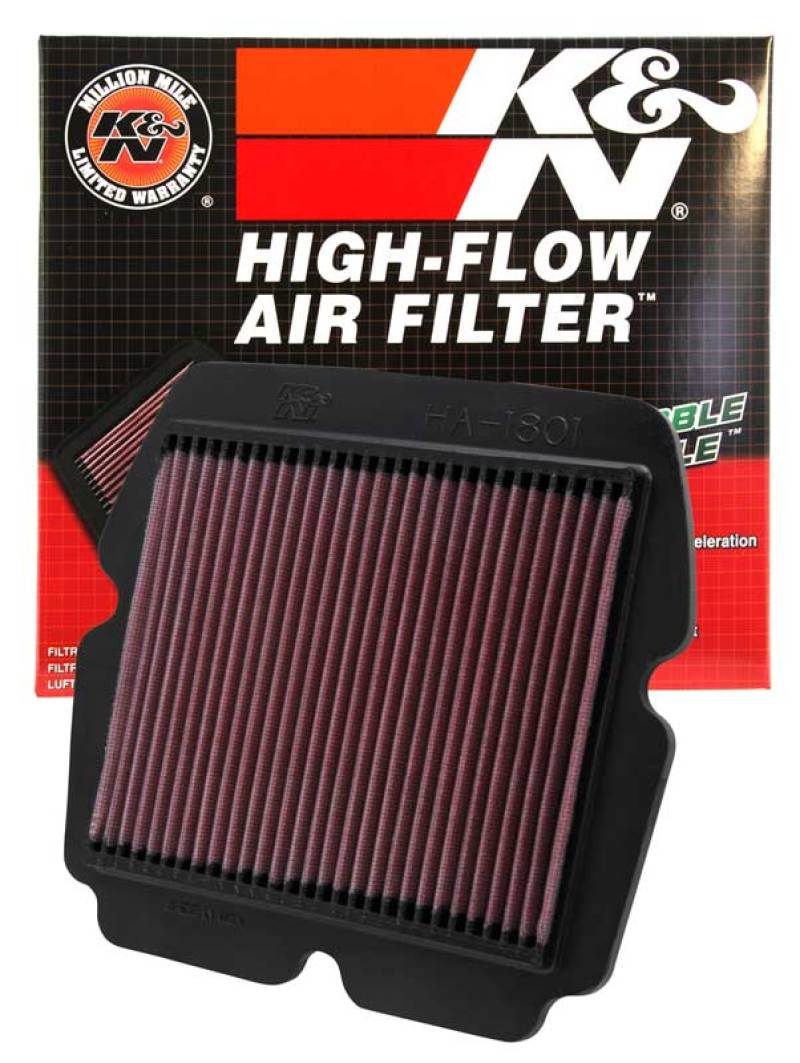 K&N 01-08 Honda GL1800 Gold Wing Replacement Air Filter K&N Engineering Air Filters - Direct Fit AXOPROS