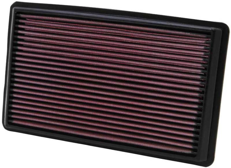 K&N 02-07 WRX/STi Drop In Air Filter 11in O/S Length / 6.563in O/S Width / 1.063in Height K&N Engineering Air Filters - Drop In AXOPROS