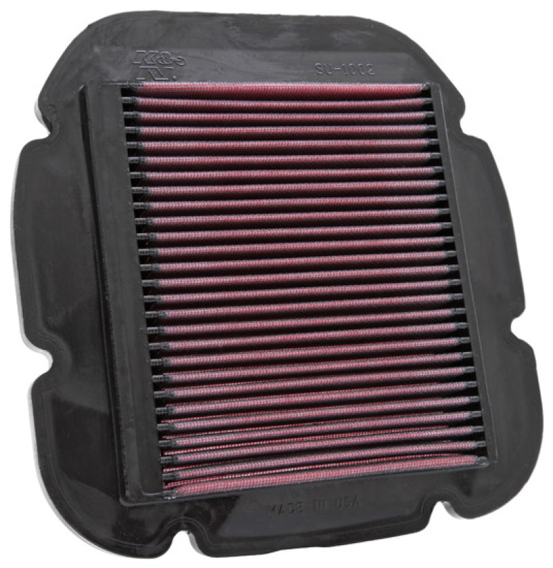 K&N 02-10 Suzuki DL 1000 V-Strom/04-12 DL650 V-Strom / 04-05 Kawasaki KLV1000 Replacement Air Filter K&N Engineering Air Filters - Direct Fit AXOPROS