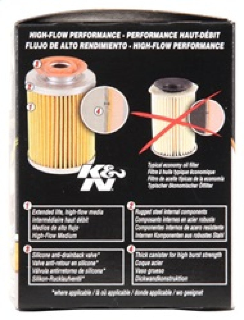 K&N 03-09 Scion tC / 00-05 Celica GT/GT-S Performance Gold Oil Filter K&N Engineering Oil Filters AXOPROS