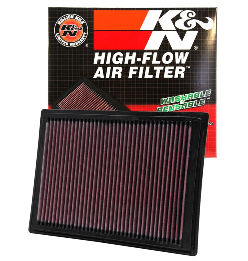 K&N 04-08 Ford F150 / 05-06 Expedition / 05-07 F250 SD / 05-06 Lincoln Navigator Drop In Air Filter K&N Engineering Air Filters - Drop In AXOPROS