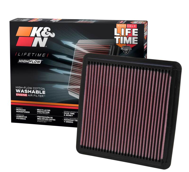 K&N 05-08 LGT / 08-11 WRX / STi Drop In Air Filter K&N Engineering Air Filters - Drop In AXOPROS
