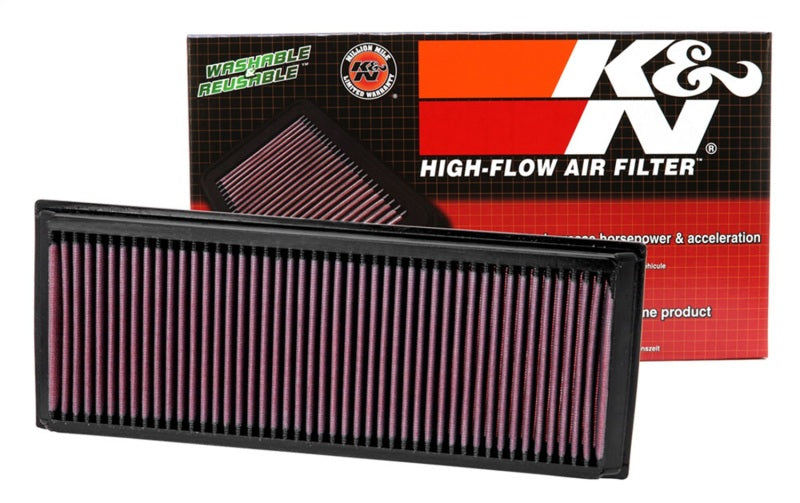 K&N 05-10 VW Jetta/Passat / 07-10 Tiguan / 09-10 GTi / 06-09 EOS Drop In Air Filter K&N Engineering Air Filters - Drop In AXOPROS