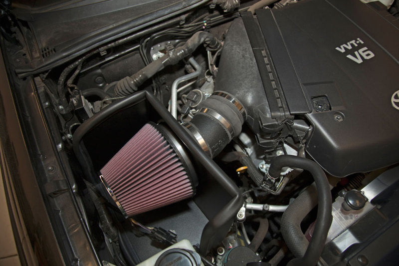 K&N 05-14 Toyota Tacoma 4.0L V6 Performance Air Intake Kit K&N Engineering Cold Air Intakes AXOPROS