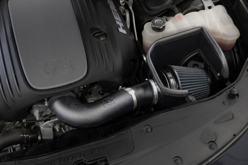 K&N 05-19 Dodge Magnum V8 5.7L/6.1L Dryflow Performance Air Intake System K&N Engineering Cold Air Intakes AXOPROS