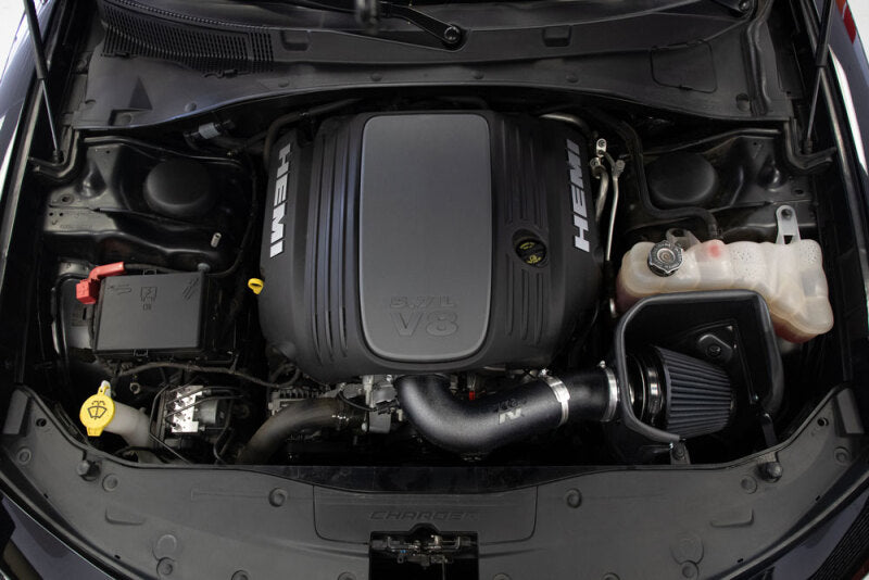 K&N 05-19 Dodge Magnum V8 5.7L/6.1L Dryflow Performance Air Intake System K&N Engineering Cold Air Intakes AXOPROS