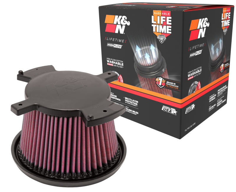K&N 06 Chevrolet Duramax 6.6L-V8 DSL Drop In Air Filter K&N Engineering Air Filters - Drop In AXOPROS