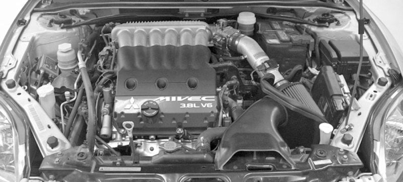 K&N 06 Eclipse GT 3.8L V6 Red Typhoon Short Ram Intake K&N Engineering Cold Air Intakes AXOPROS