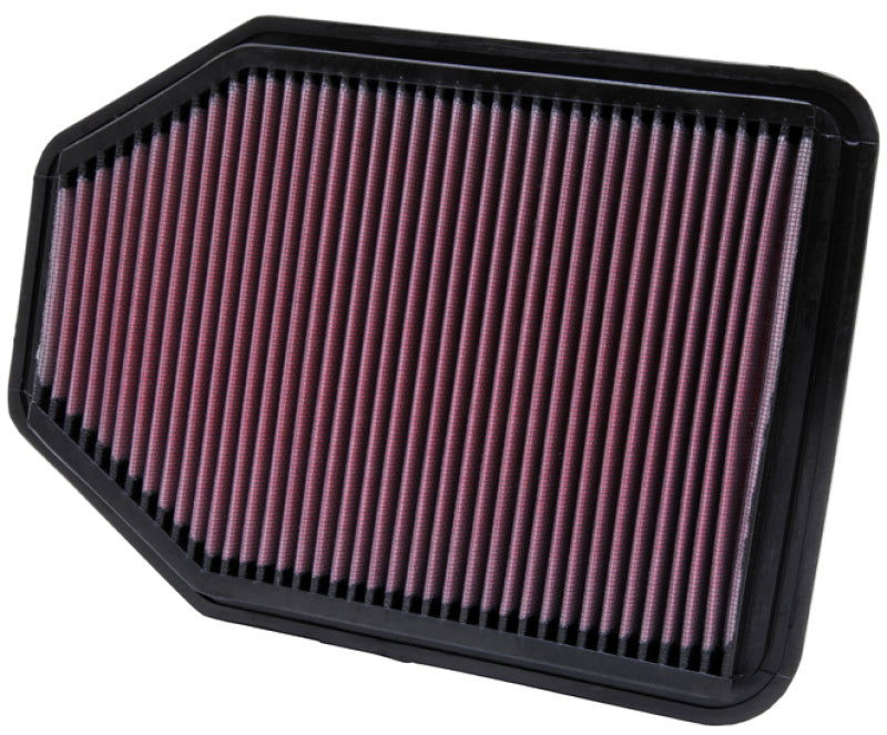 K&N 07-10 Jeep Wrangler 3.8L V6 Drop In Air Filter K&N Engineering Air Filters - Drop In AXOPROS
