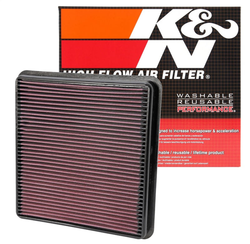 K&N 07-10 Toyota Tundra/Sequoia/Land Cruiser Drop In Air Filter K&N Engineering Air Filters - Drop In AXOPROS