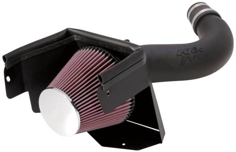 K&N 07 Jeep Wrangler V6-3.8L Performance Intake Kit K&N Engineering Cold Air Intakes AXOPROS