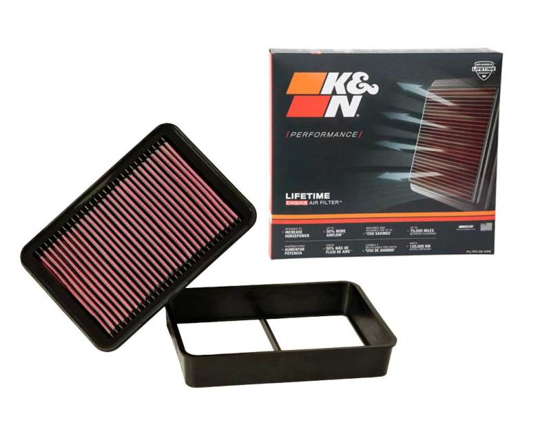 K&N 08-09 Evo X Drop In Air Filter K&N Engineering Air Filters - Drop In AXOPROS