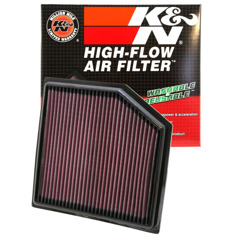 K&N 08-11 Lexus GS460 4.6L-V8 Drop In Air Filter K&N Engineering Air Filters - Drop In AXOPROS