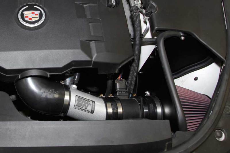 K&N 08-11 Typhoon, Cadillac CTS 3.6L, 3.6L 69 Series Typhoon Perf Intake Kit K&N Engineering Cold Air Intakes AXOPROS