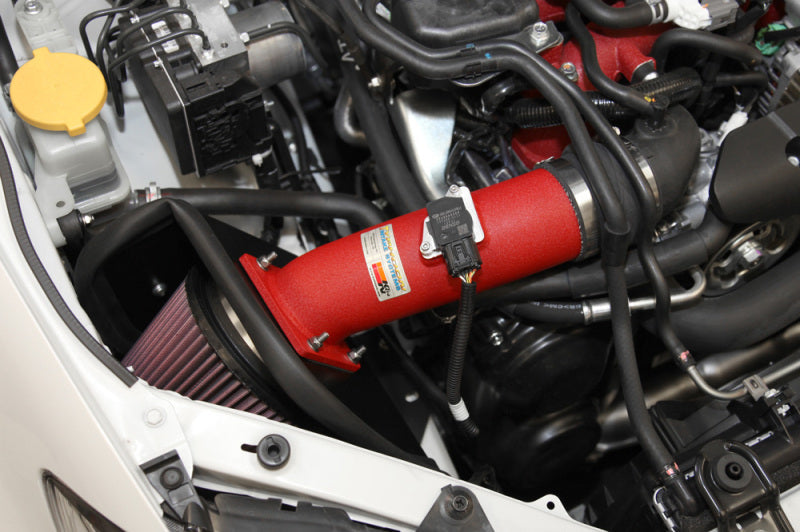 K&N 08-11 WRX/STi 2.5L H4 Red Typhoon Short Ram Intake K&N Engineering Cold Air Intakes AXOPROS