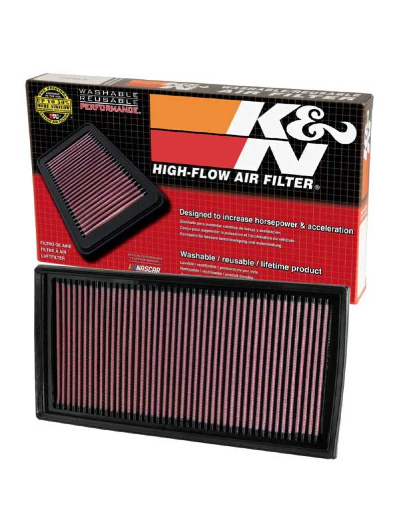 K&N 08 Mercedes Benz CLK63 AMG 6.3L Drop In Air Filter K&N Engineering Air Filters - Drop In AXOPROS