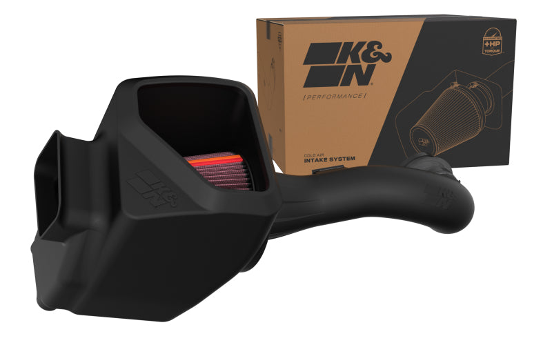 K&N 09-12 V8 GM 1500 Performance Air Intake System K&N Engineering Cold Air Intakes AXOPROS