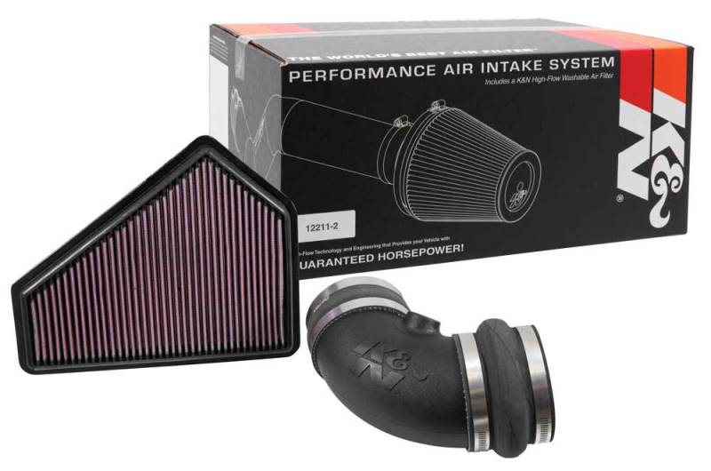 K&N 09-15 Cadillac CTS-V V8 6.2L F/I 57 Series FIPK Performance Intake Kit K&N Engineering Cold Air Intakes AXOPROS