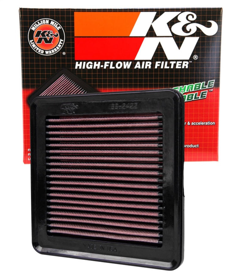K&N 09 Honda Fit 1.5L Drop In Air Filter K&N Engineering Air Filters - Drop In AXOPROS