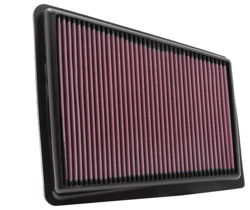 K&N 09 Hyundai Genesis 4.6L V8 Drop In Air Filter K&N Engineering Air Filters - Drop In AXOPROS