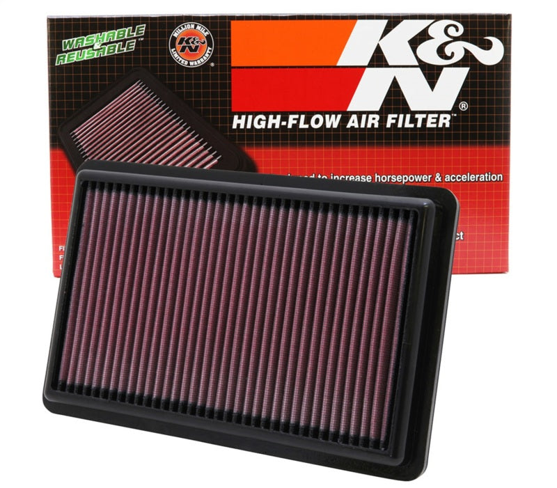 K&N 10-11 Acura MDX/ZDX 3.7L Drop In Air Filter K&N Engineering Air Filters - Drop In AXOPROS