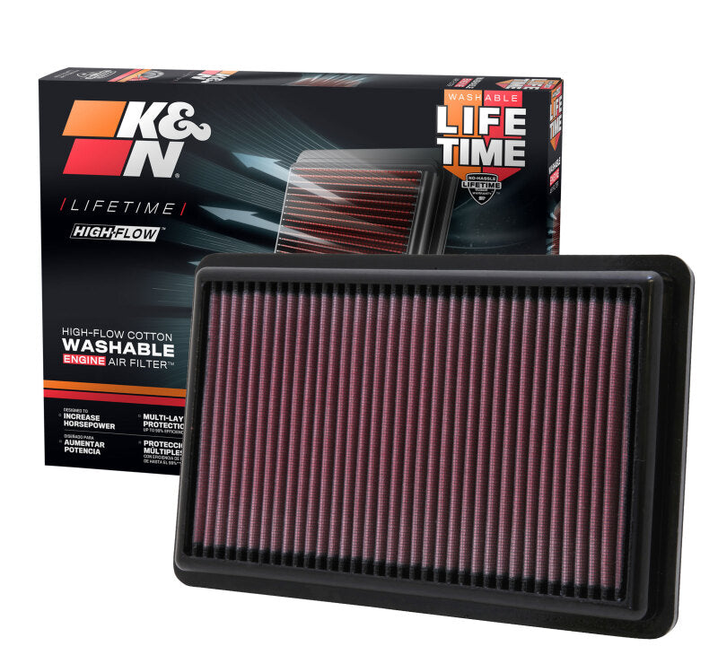 K&N 10-11 Acura MDX/ZDX 3.7L Drop In Air Filter K&N Engineering Air Filters - Drop In AXOPROS