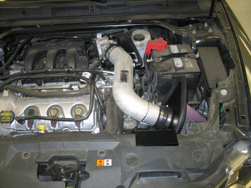K&N 10-11 Ford Taurus 3.5L V6 Silver Typhoon Cold Air Intake K&N Engineering Cold Air Intakes AXOPROS