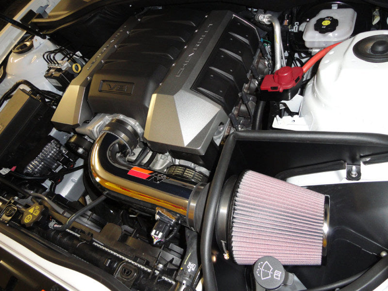 K&N 10 Camaro 6.2L V8 Polished Typhoon Short Ram Intake K&N Engineering Cold Air Intakes  AXOPROS