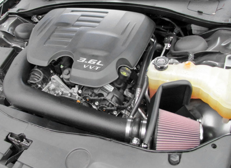 K&N 11-12 Dodge Challenger/Charger / 11-12 Chrysler 300 3.6L V6 AirCharger Performance Intake K&N Engineering Cold Air Intakes  AXOPROS